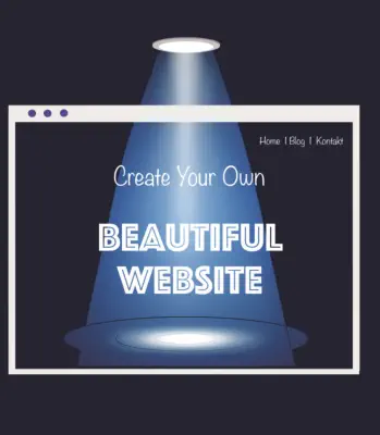 Create your own BEAUTIFUL WEBSITE